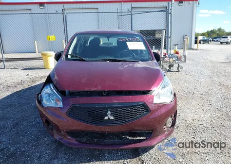 2020 Mitsubishi Mirage G4 Es from USA, damaged, VIN ML32F3FJ6LHF06954
